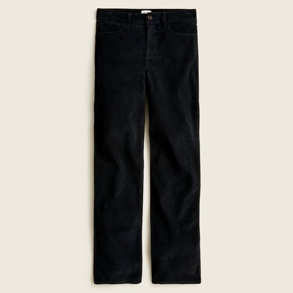 NWT Womens Petite Size 25 25P J. Crew High Rise '90s Straight Corduroy Pants - Picture 1 of 4